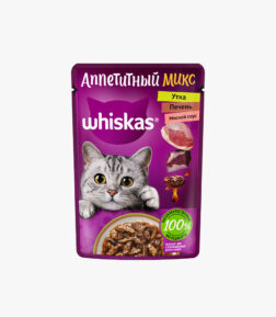 Whiskas Can with Duck Pet Complete Wet Cat Food