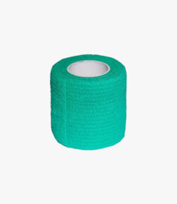 A-Tape Cohesive Crepe Bandage Green Elastic